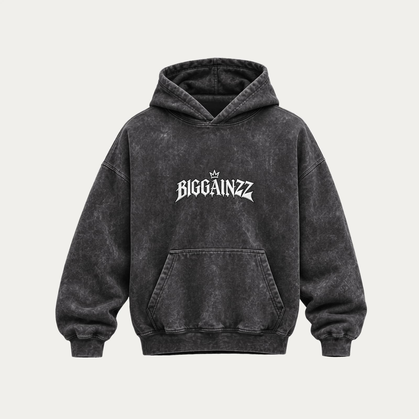 BIGGAINZZ No Dayz Off Hoodie — front